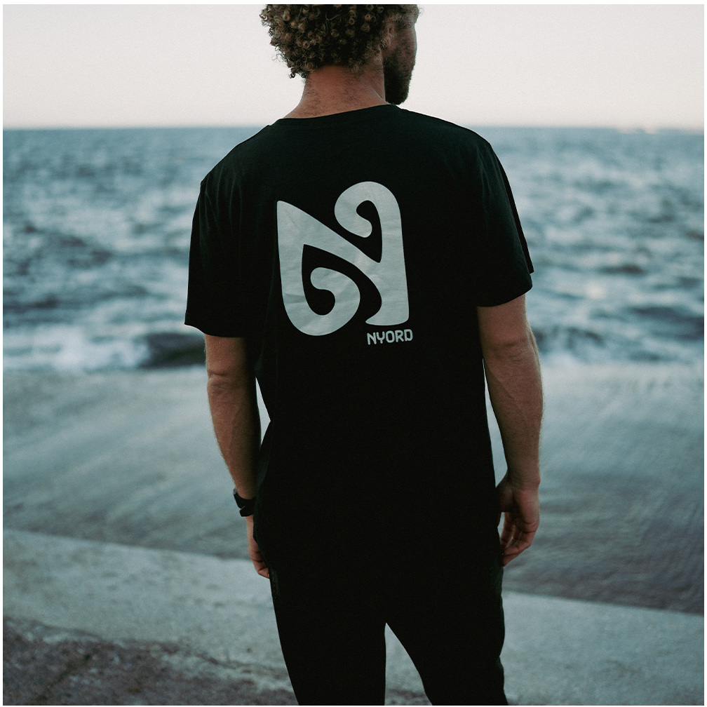 2026 T-shirt Con Logo Nyord Sx087 - Nero Antracite